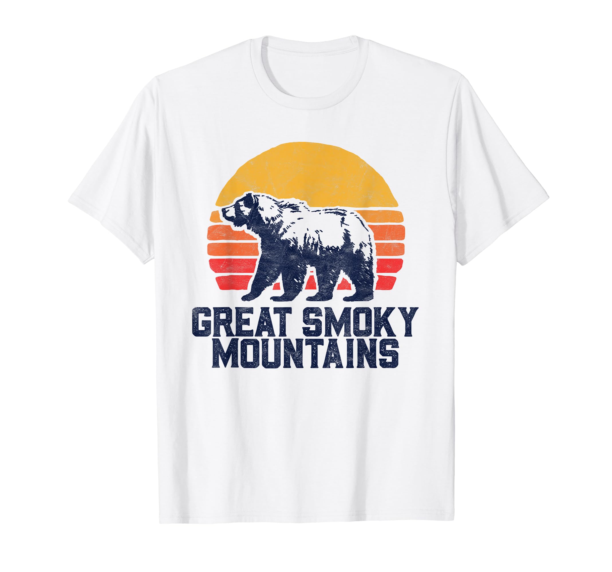 Great Smoky Mountains National Park Bear T-Shirt - Minimalist Print Unisex - T-Shirt, Sweatshirt, Hoodie
