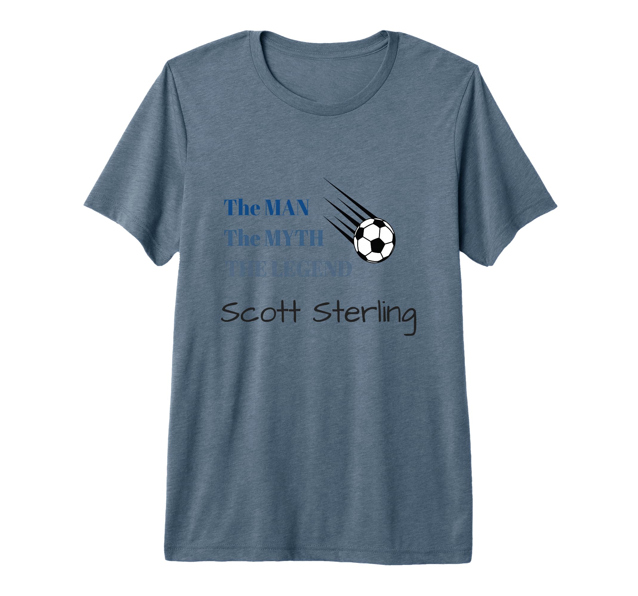Scott Sterling Studio C Soccer T-Shirt - Minimalist Print for Adults - T-Shirt, Sweatshirt, Hoodie