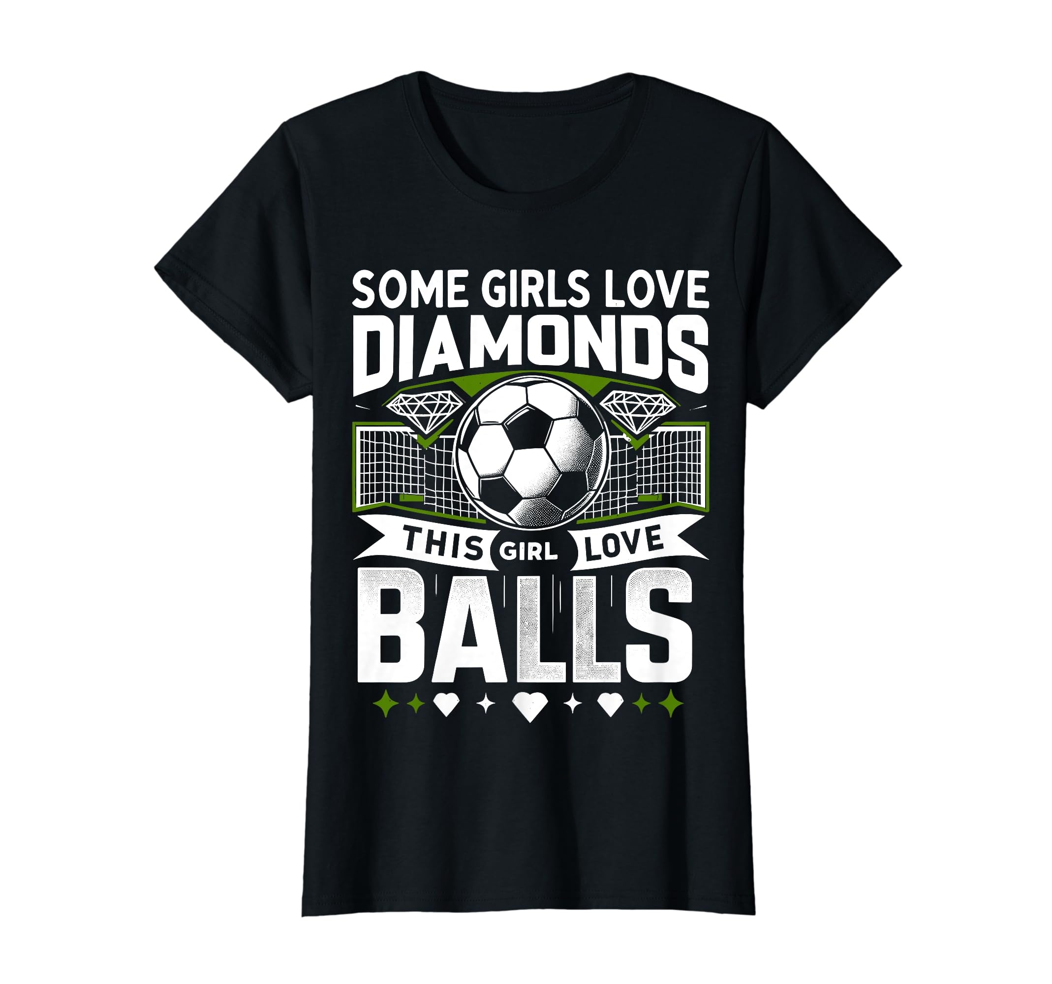 Some Love Diamonds This Loves Balls T-Shirt - Fun Novelty Design Men Women - T-Shirt, Sweatshirt, Hoodie
