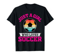 Just Who Loves Soccer Football Player T-Shirt - Fun Novelty Design Unisex - T-Shirt, Sweatshirt, Hoodie