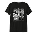 Mens Im Hockey Goalie Uncle Ice T-Shirt - Fun Novelty Design for Adults - T-Shirt, Sweatshirt, Hoodie