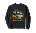 Never Forget Mens Cassette Tape Music Sweatshirt - Graphic Print Unisex - T-Shirt, Sweatshirt, Hoodie