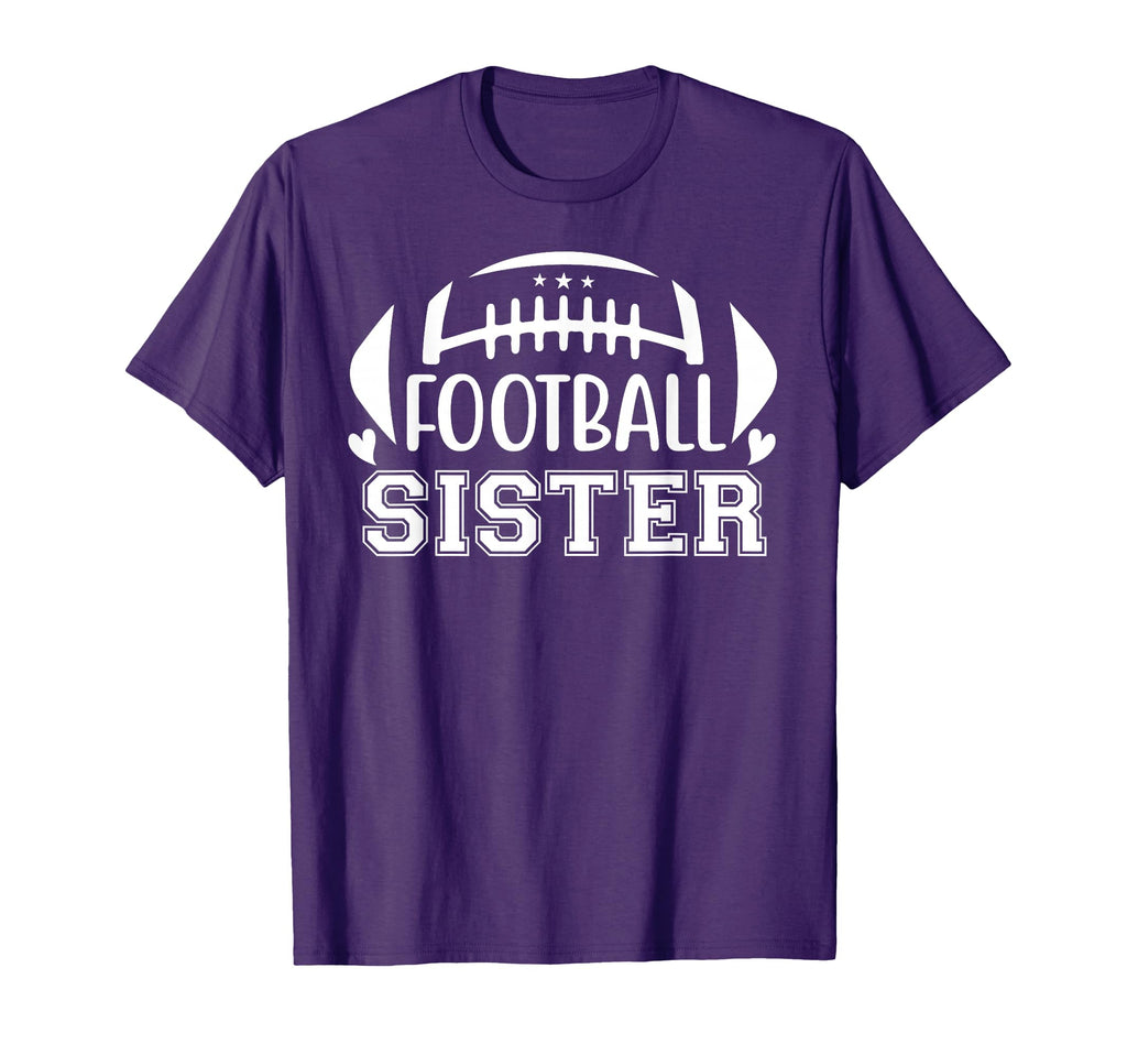 Big Sister Football Football Sister T-Shirt - Aesthetic Graphic Men Women - T-Shirt, Sweatshirt, Hoodie