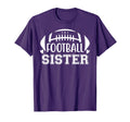 Big Sister Football Football Sister T-Shirt - Aesthetic Graphic Men Women - T-Shirt, Sweatshirt, Hoodie