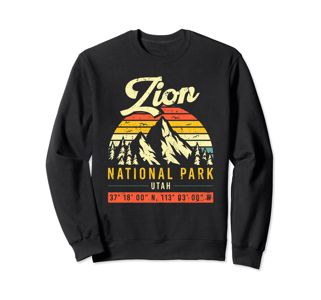 Zion Utah National Park Sweatshirt - Casual Everyday Wear for Adults - T-Shirt, Sweatshirt, Hoodie
