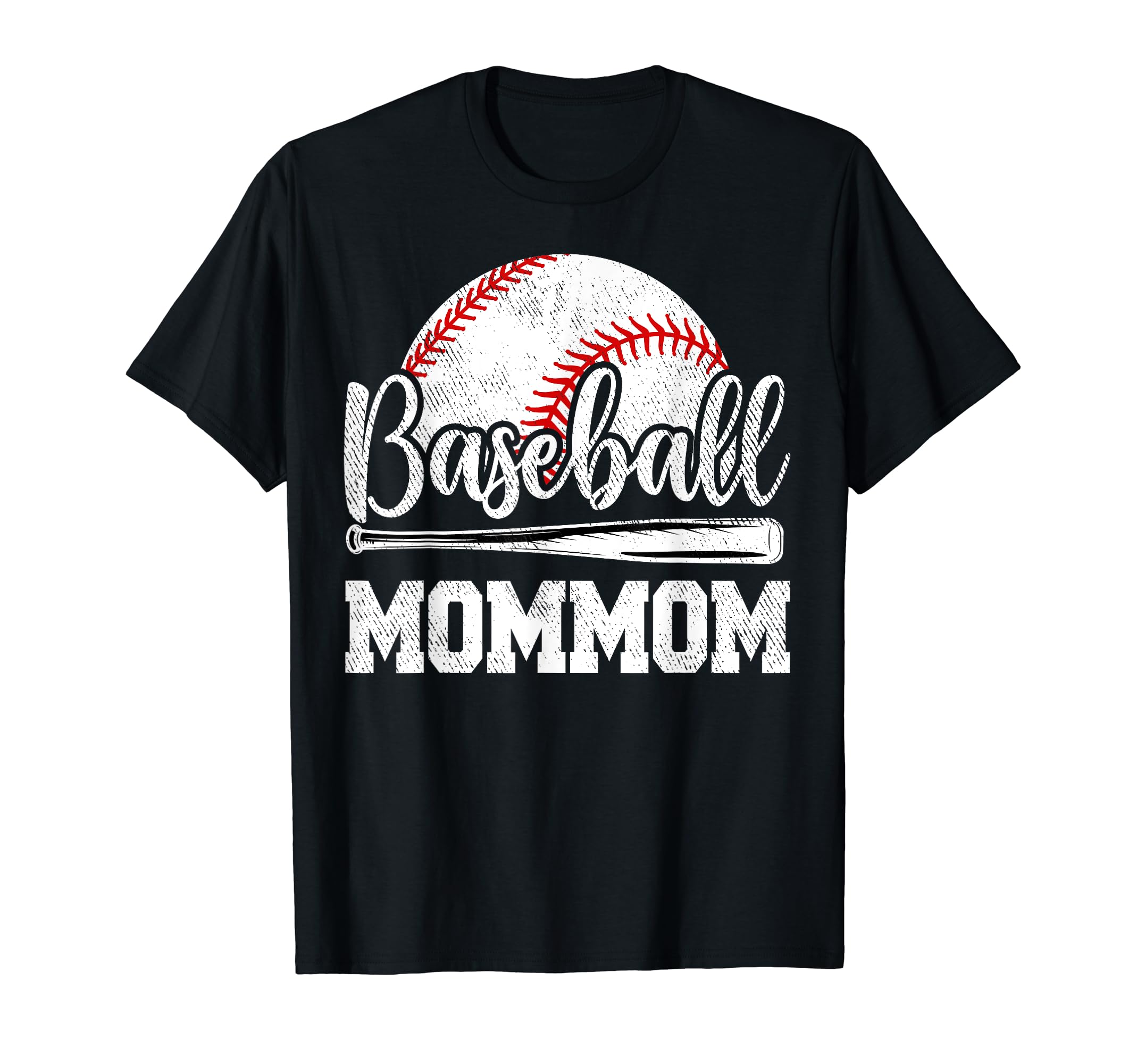 Baseball Mommom Baseball Player Game T-Shirt - Fun Novelty Design Unisex - T-Shirt, Sweatshirt, Hoodie