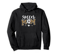 Soccer Mom Leopard Funny Soccer Mom Hoodie - Custom Art Print Unisex - T-Shirt, Sweatshirt, Hoodie