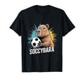 Funny Capybara Soccer Fan Animal T-Shirt - Streetwear Style Men Women - T-Shirt, Sweatshirt, Hoodie