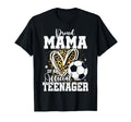 Proud Mama Teenager 13Th Birthday Soccer T-Shirt - Graphic Print Men Women - T-Shirt, Sweatshirt, Hoodie