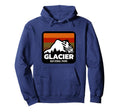 Glacier National Park Montana Family Hoodie - Streetwear Style for Adults - T-Shirt, Sweatshirt, Hoodie