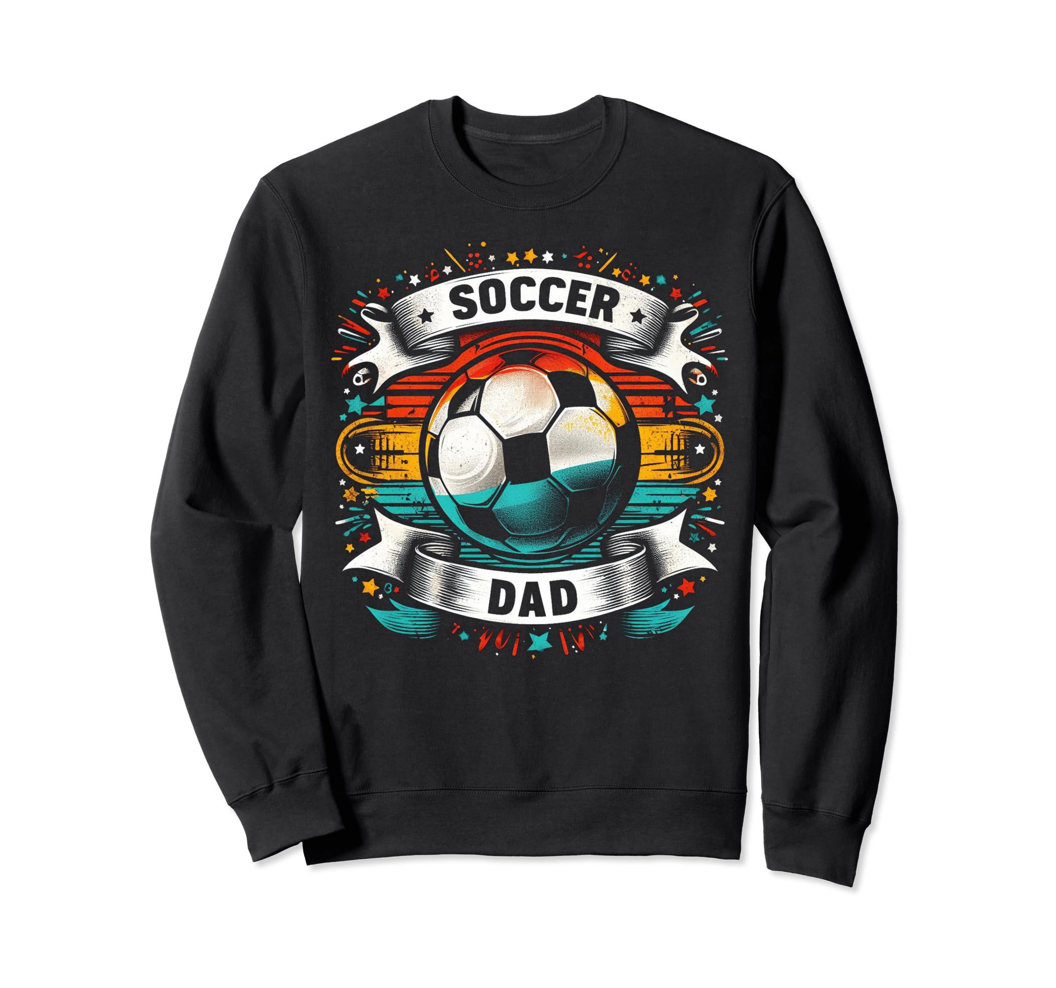 Soccer Dad Family Matching Dad Sweatshirt - Fun Novelty Design for Adults - T-Shirt, Sweatshirt, Hoodie
