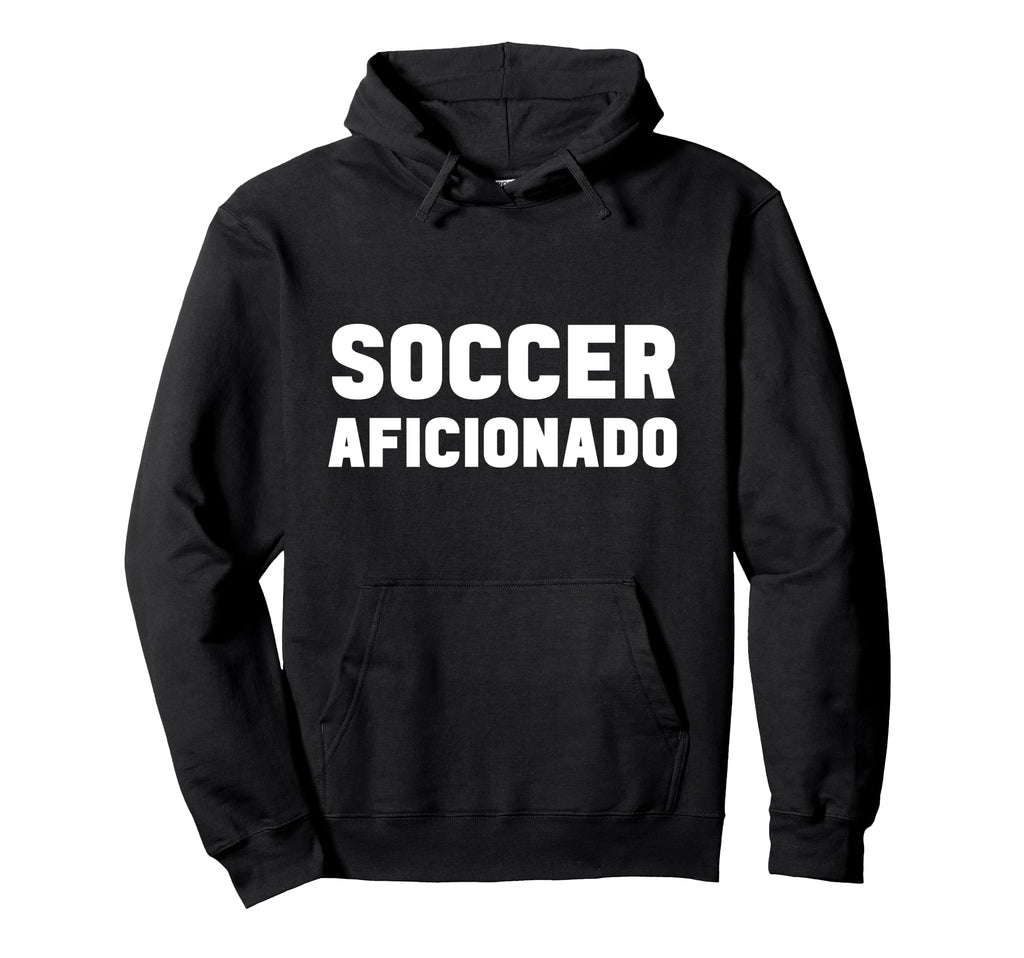 Soccer Aficionado Coach Player Lover Hoodie - Minimalist Print Men Women - T-Shirt, Sweatshirt, Hoodie