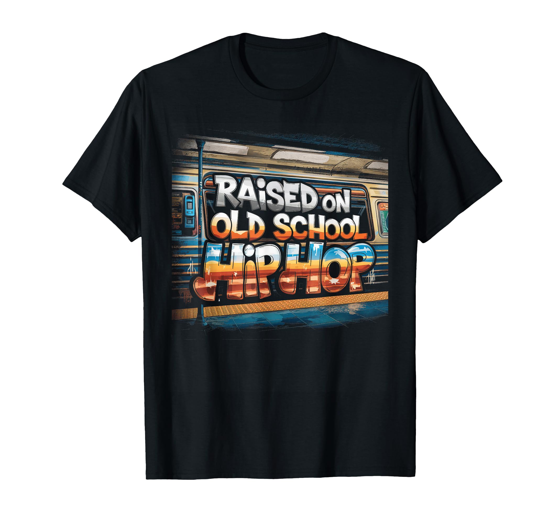 Raised Old School Hip Hop Cassette T-Shirt - Streetwear Style for Adults - T-Shirt, Sweatshirt, Hoodie