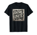 Rhyme Unite Graffiti Tribute Hip Hop T-Shirt - Streetwear Style Men Women - T-Shirt, Sweatshirt, Hoodie