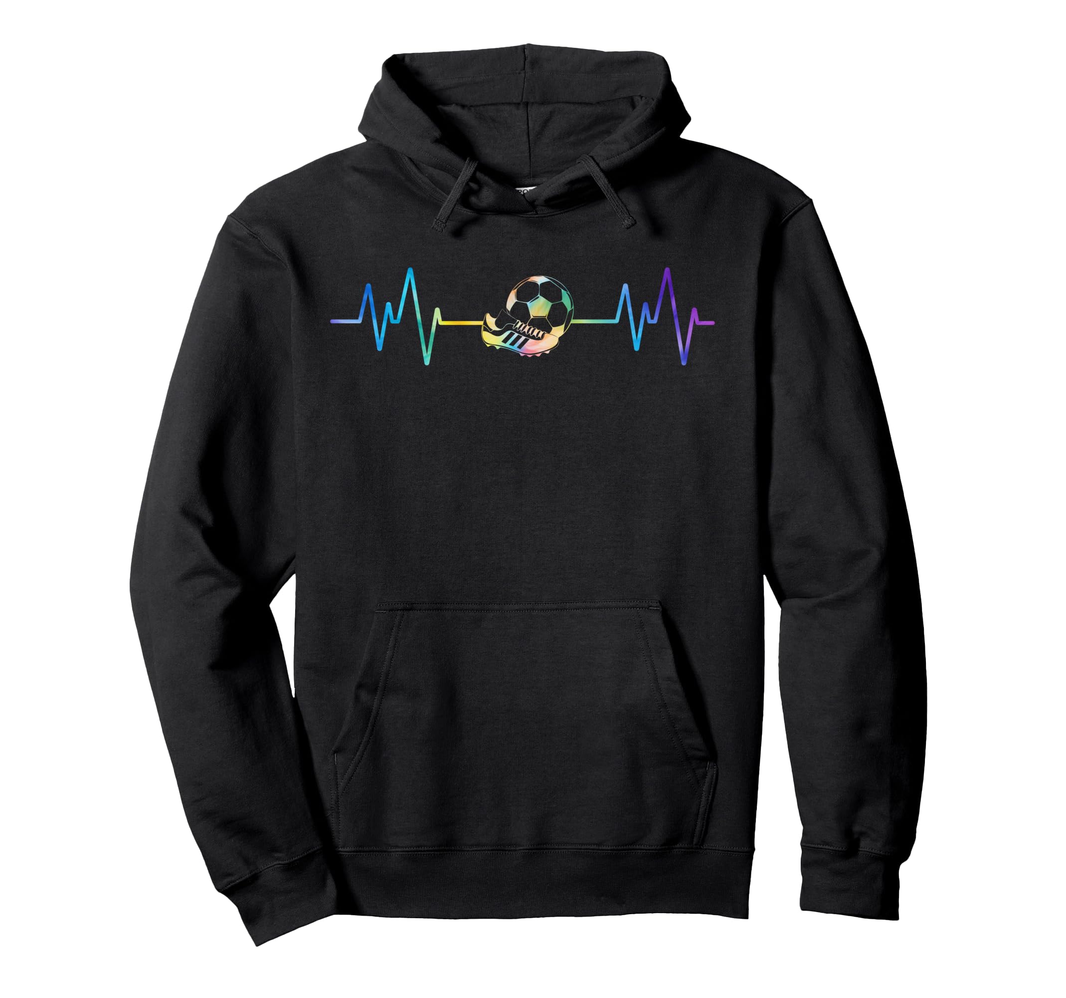 Soccer Heartbeat Lover And Hoodie - Unique Graphic Men Women - T-Shirt, Sweatshirt, Hoodie