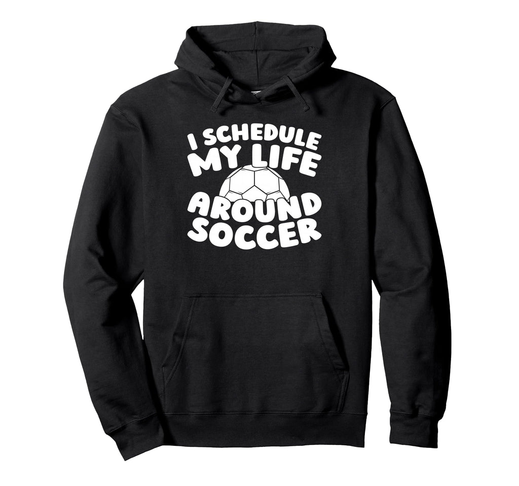 Soccer Team Sports Player Soccer Hoodie - Minimalist Print for Adults - T-Shirt, Sweatshirt, Hoodie