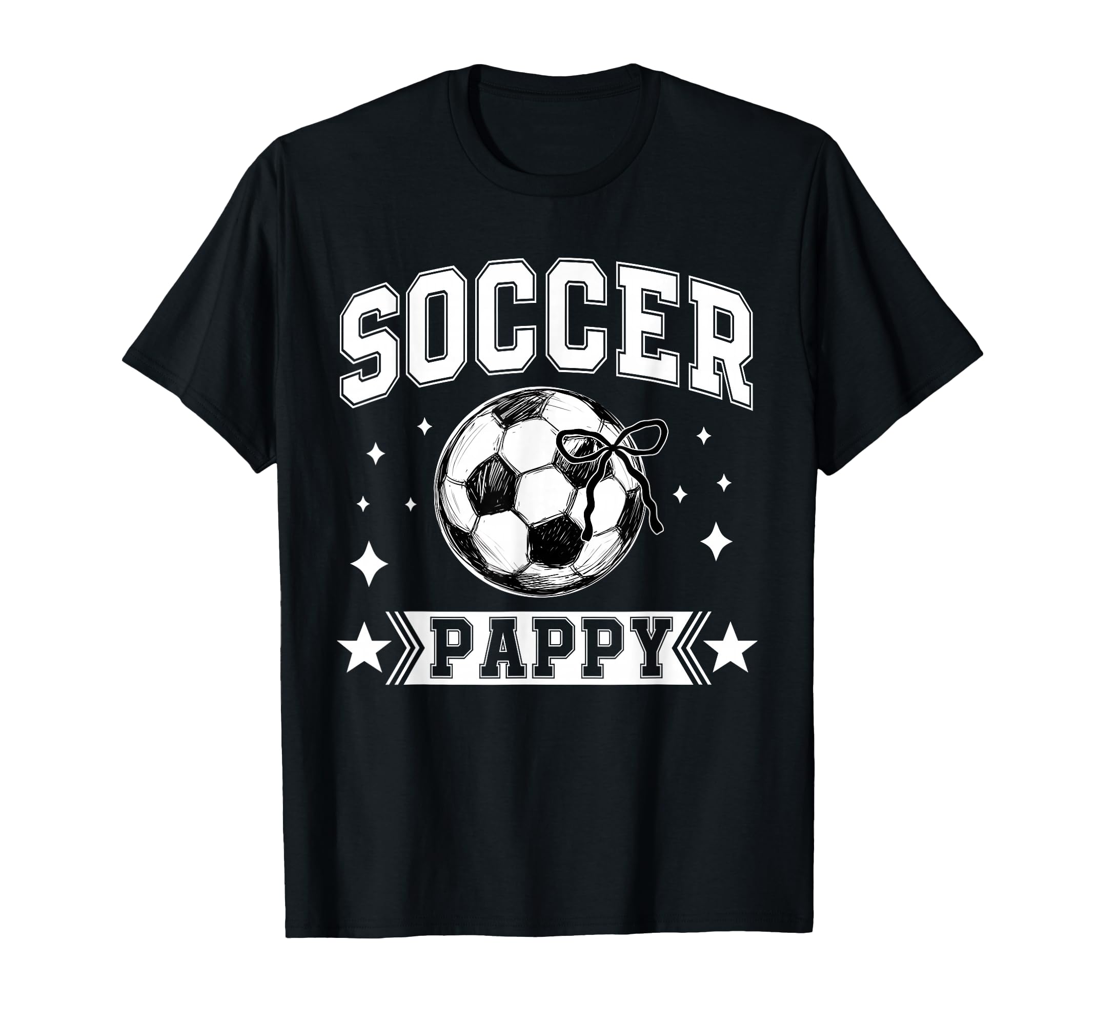 Coquette Bow Soccer Pappy Soccer T-Shirt - Casual Everyday Wear for Adults - T-Shirt, Sweatshirt, Hoodie