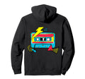 80S Cassette Tape Hoodie - Casual Everyday Wear Men Women - T-Shirt, Sweatshirt, Hoodie