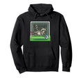 Funny Raccoon Soccer Goalie Donut Hoodie - Aesthetic Graphic for Adults - T-Shirt, Sweatshirt, Hoodie