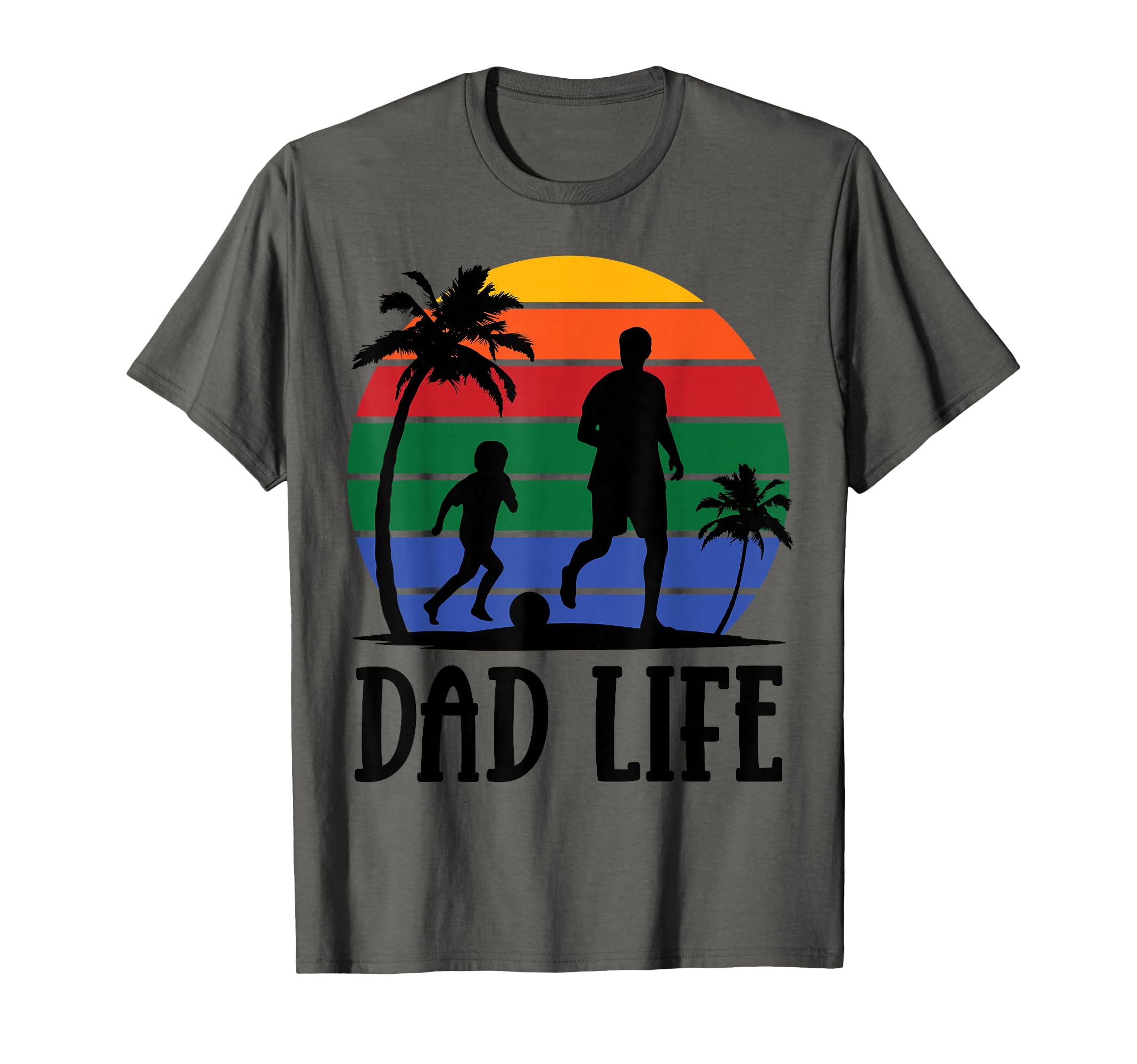 Dad Life Beach Playing Soccer Father T-Shirt - Streetwear Style for Adults - T-Shirt, Sweatshirt, Hoodie