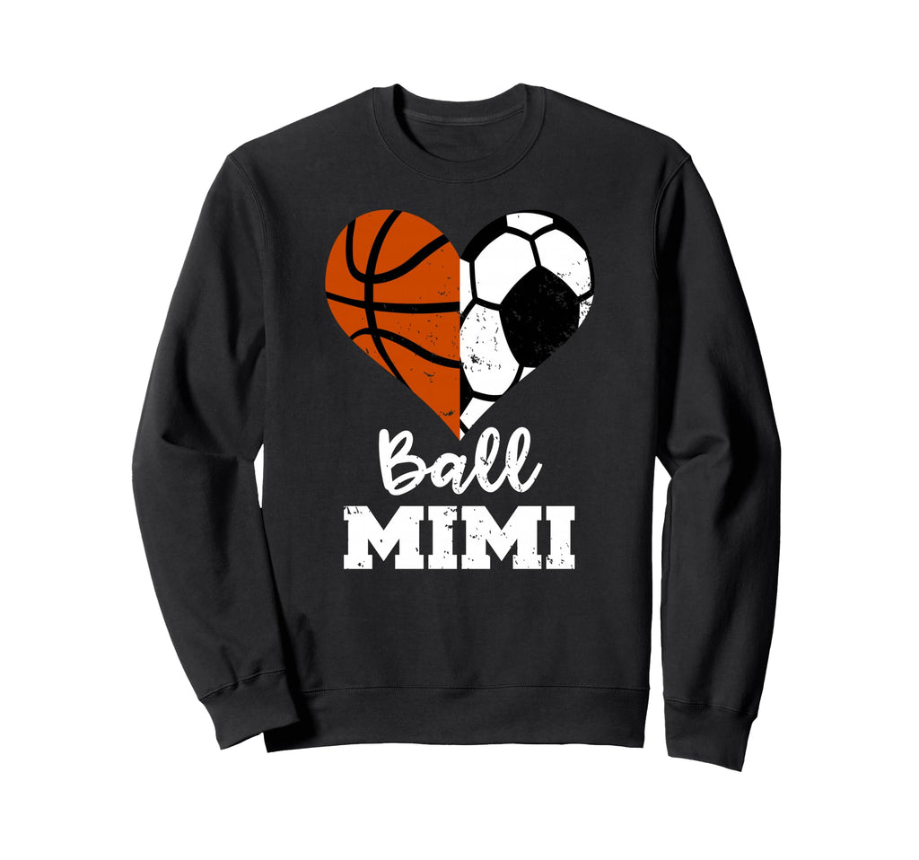 Ball Mimi Funny Soccer Sweatshirt - Fun Novelty Design for Adults - T-Shirt, Sweatshirt, Hoodie