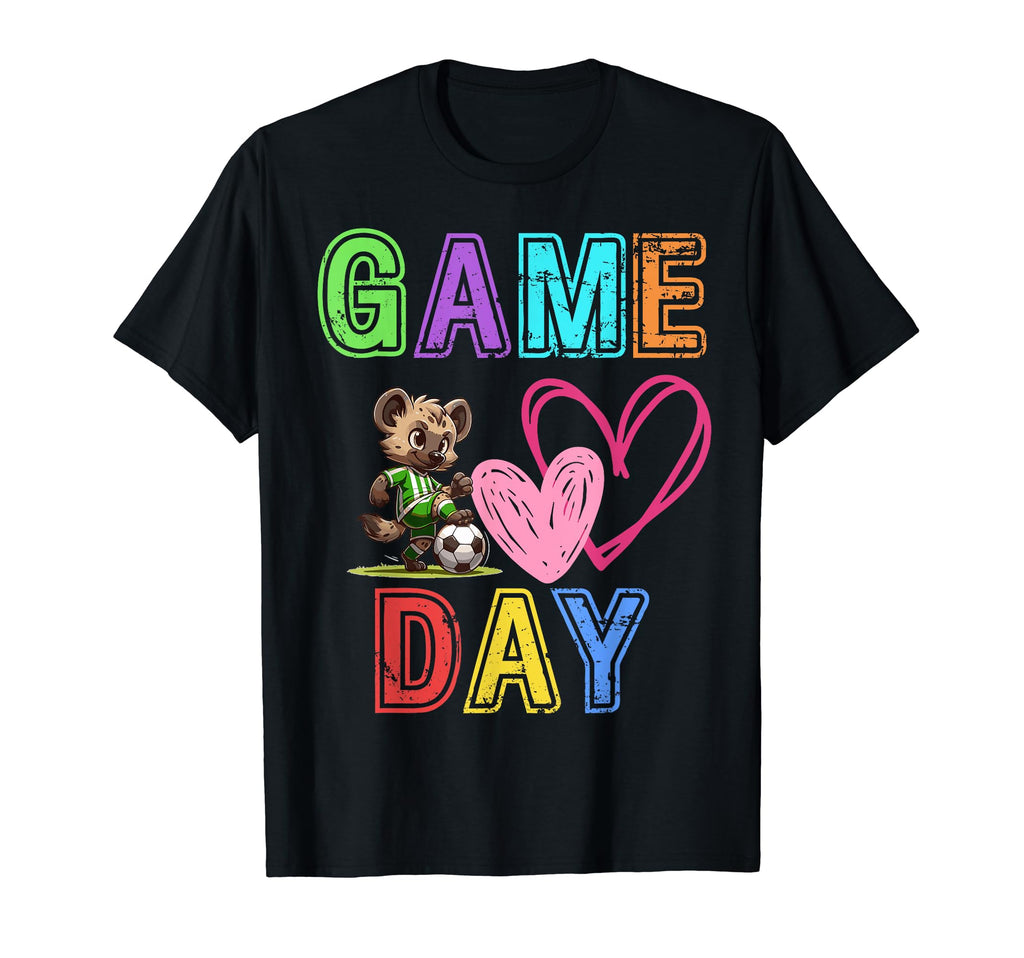 Game Day Hyena Soccer Goalkeeper T-Shirt - Streetwear Style for Adults - T-Shirt, Sweatshirt, Hoodie