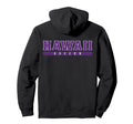 Hawaii Soccer Purple Text Hoodie - Fun Novelty Design for Adults - T-Shirt, Sweatshirt, Hoodie