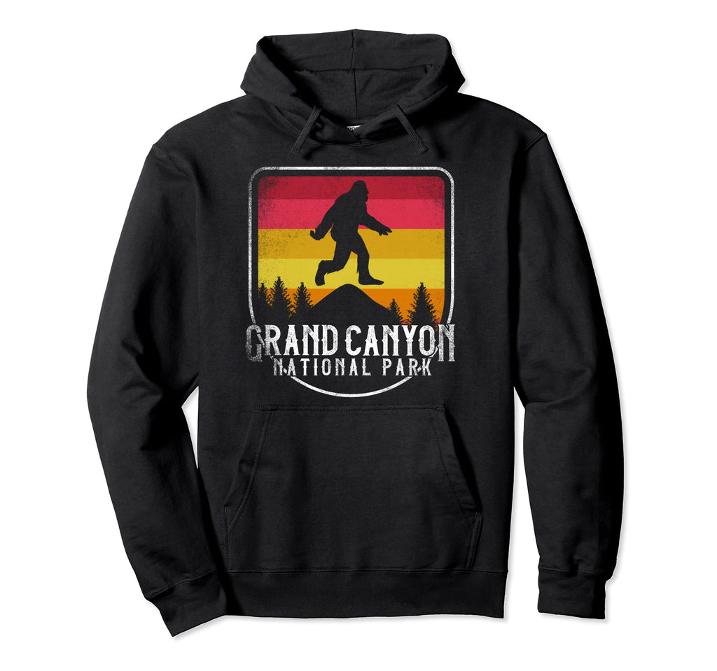 Bigfoot Grand Canyon National Park Hoodie - Trendy Graphic Unisex - T-Shirt, Sweatshirt, Hoodie