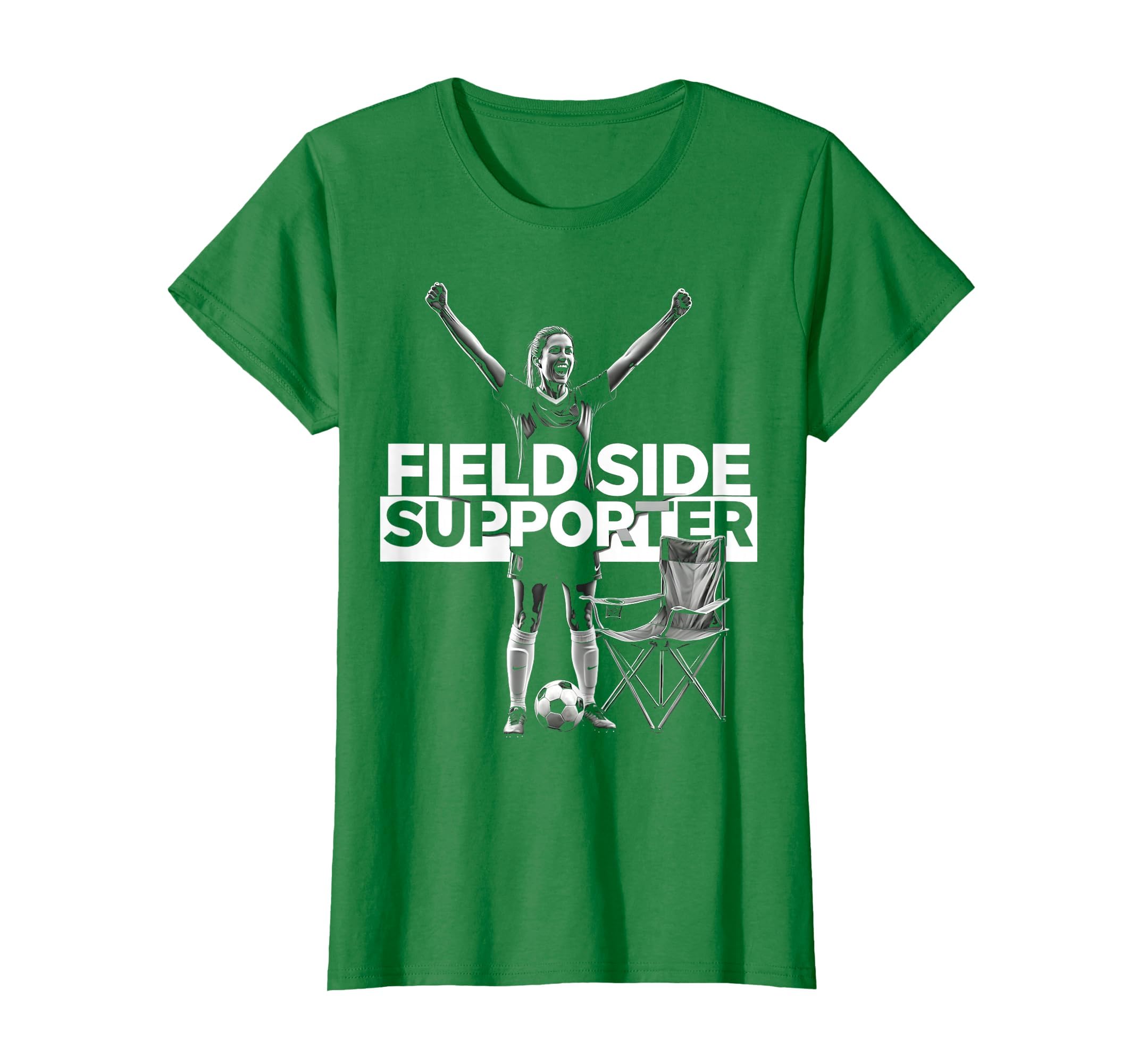 Field Side Supporter Soccer Mom T-Shirt - Trendy Graphic Unisex - T-Shirt, Sweatshirt, Hoodie