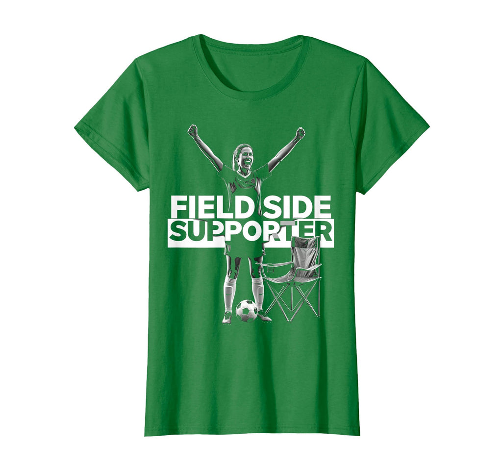 Field Side Supporter Soccer Mom T-Shirt - Aesthetic Graphic for Adults - T-Shirt, Sweatshirt, Hoodie