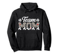 Team Mom Leopard Soccer Team Mom Hoodie - Custom Art Print for Adults - T-Shirt, Sweatshirt, Hoodie