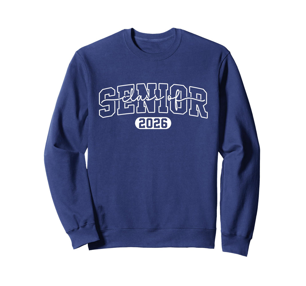 Senior 2026 Class 2026 Seniors Sweatshirt - Minimalist Print Unisex - T-Shirt, Sweatshirt, Hoodie