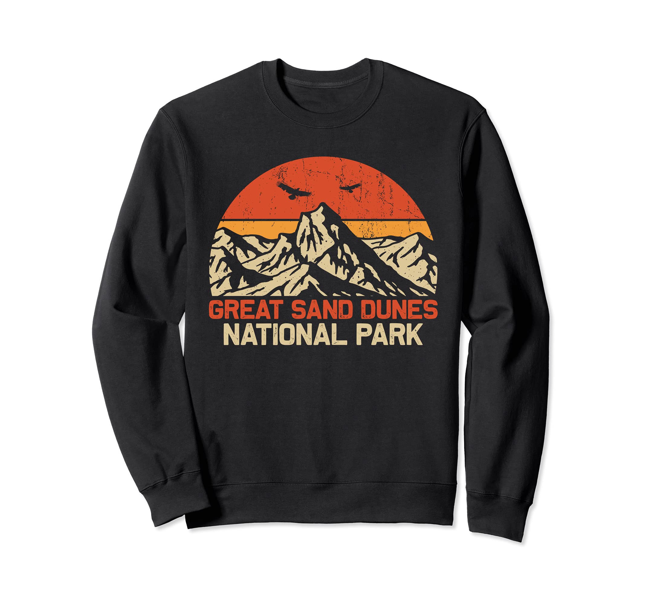 Travel Lover Mountain Great Sand Dunes Sweatshirt - Novelty Apparel Unisex - T-Shirt, Sweatshirt, Hoodie