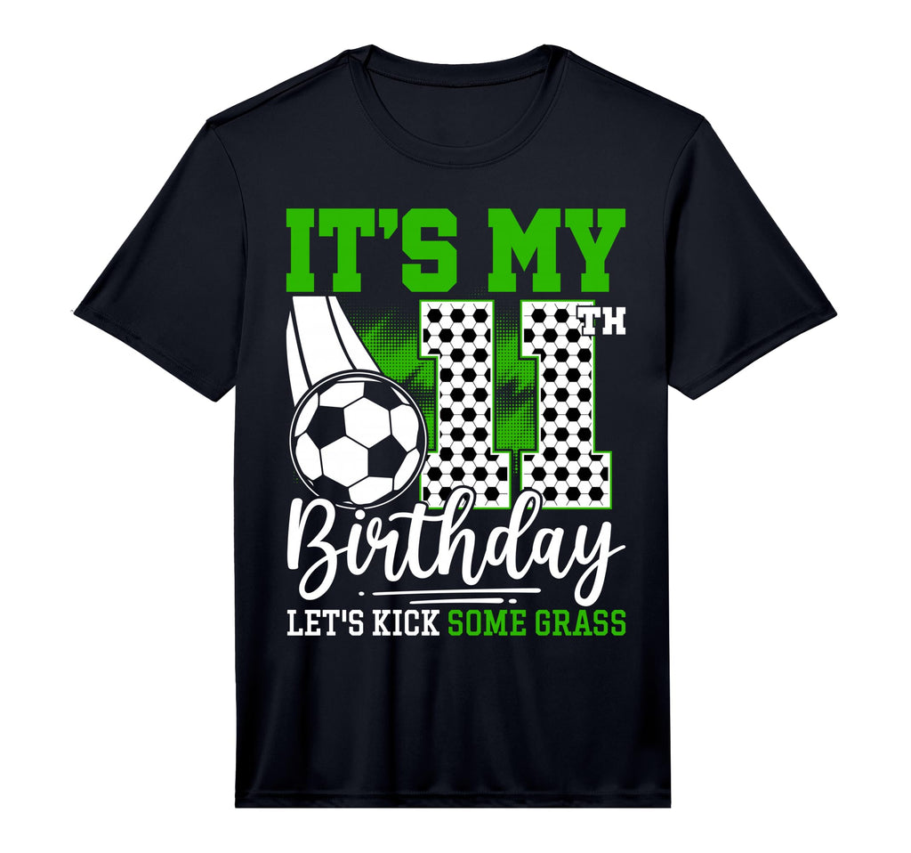 Its My 11Th Birthday Soccer 11 Year Old T-Shirt - Graphic Print Men Women - T-Shirt, Sweatshirt, Hoodie