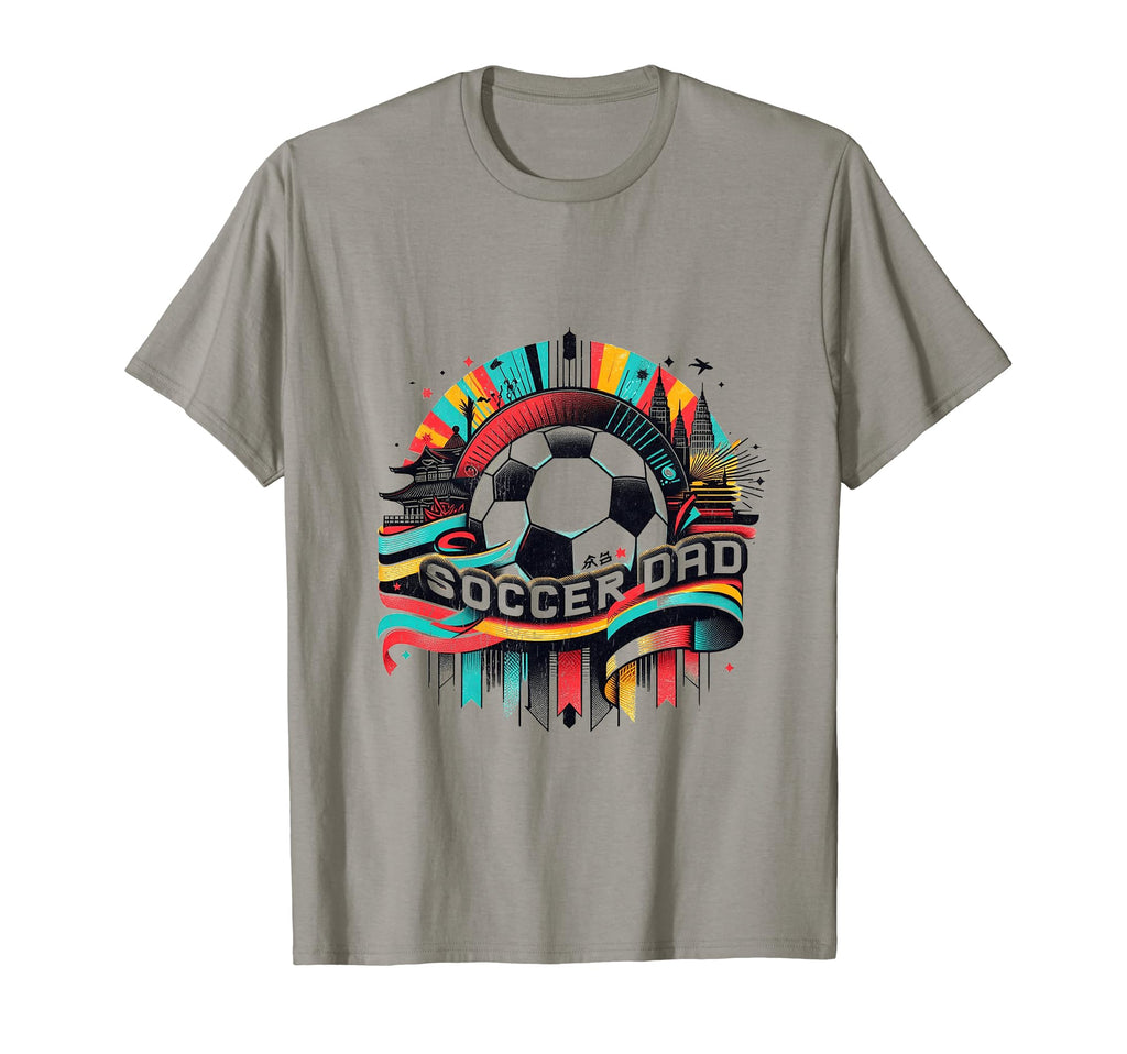 Soccer Dad Family Matching Dad T-Shirt - Casual Everyday Wear Unisex - T-Shirt, Sweatshirt, Hoodie