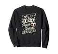 Eat Sleep Coach Soccer Repeat Sweatshirt - Streetwear Style for Adults - T-Shirt, Sweatshirt, Hoodie