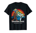 Crater Lake National Park Bigfoot Alien T-Shirt - Graphic Print for Adults - T-Shirt, Sweatshirt, Hoodie
