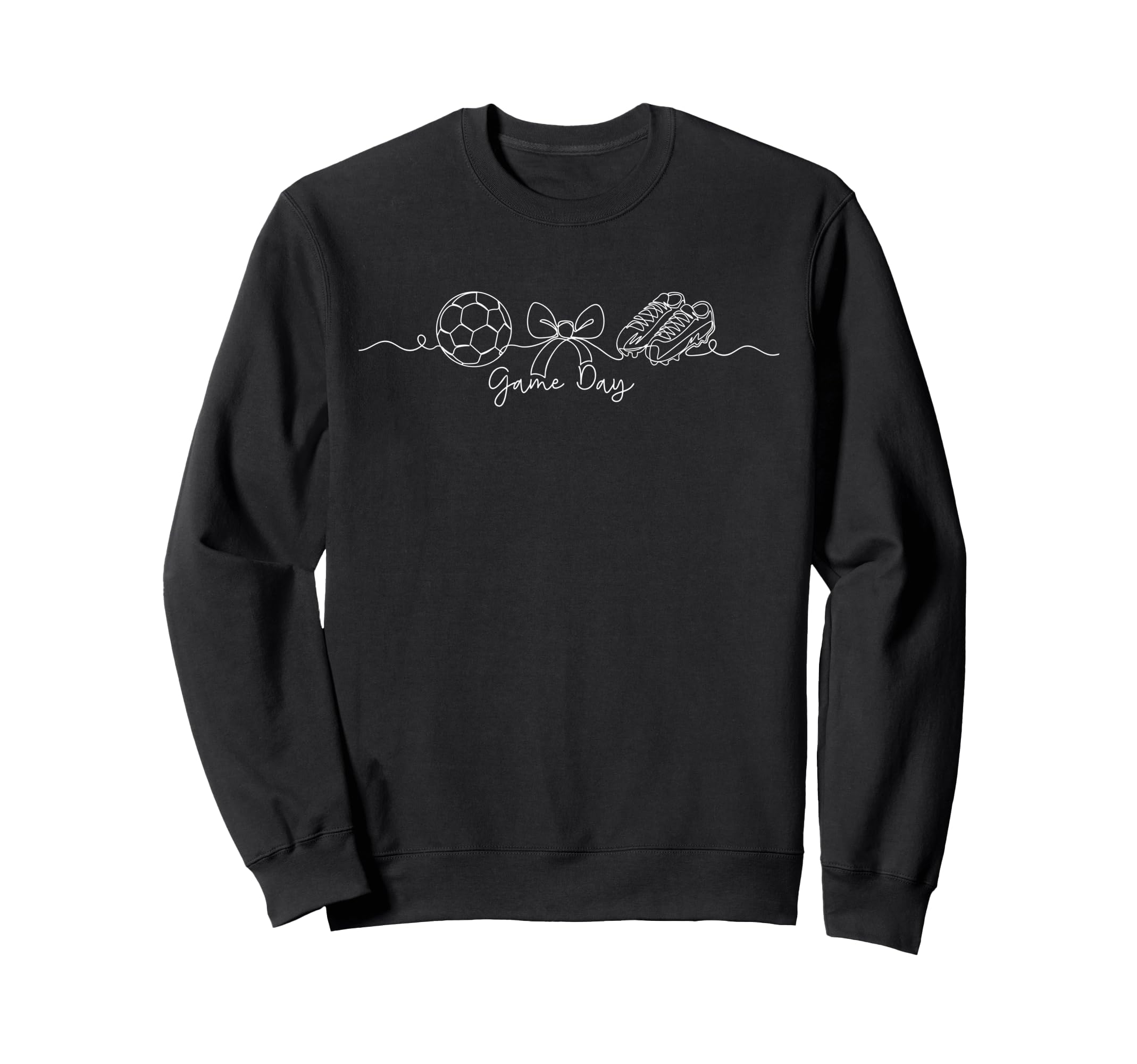 Game Day Soccer Fan Soccer Mom Mommy Sweatshirt - Unique Graphic Men Women - T-Shirt, Sweatshirt, Hoodie
