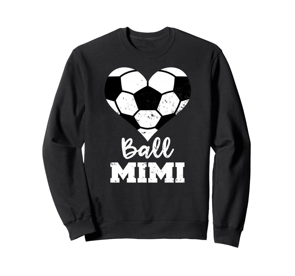 Ball Mimi Funny Soccer Heart Sweatshirt - Custom Art Print Unisex - T-Shirt, Sweatshirt, Hoodie