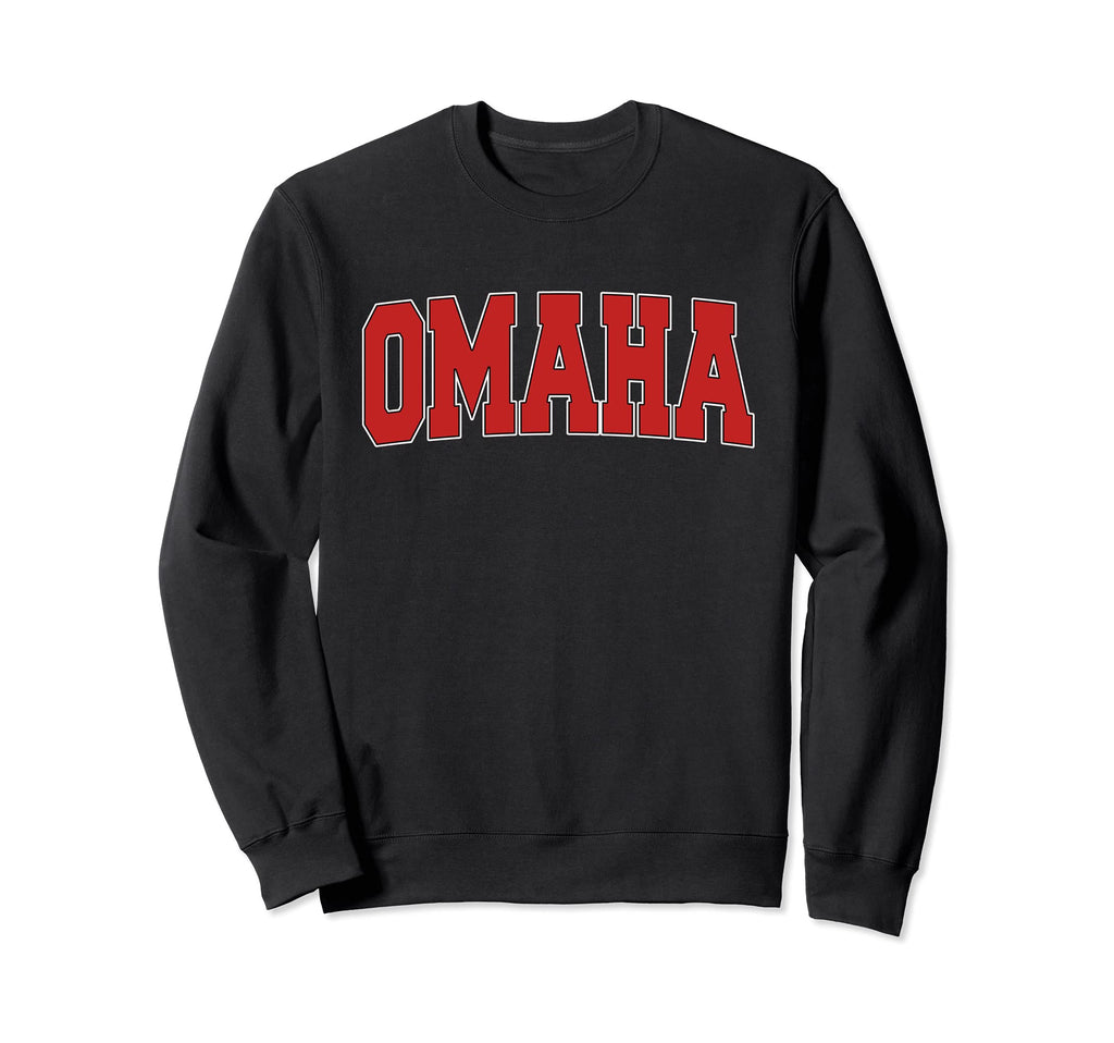 Omaha Ne Nebraska Varsity Usa Sports Sweatshirt - Trendy Graphic Unisex - T-Shirt, Sweatshirt, Hoodie