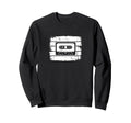 Cassette Tape Music Sweatshirt - Casual Everyday Wear Men Women - T-Shirt, Sweatshirt, Hoodie