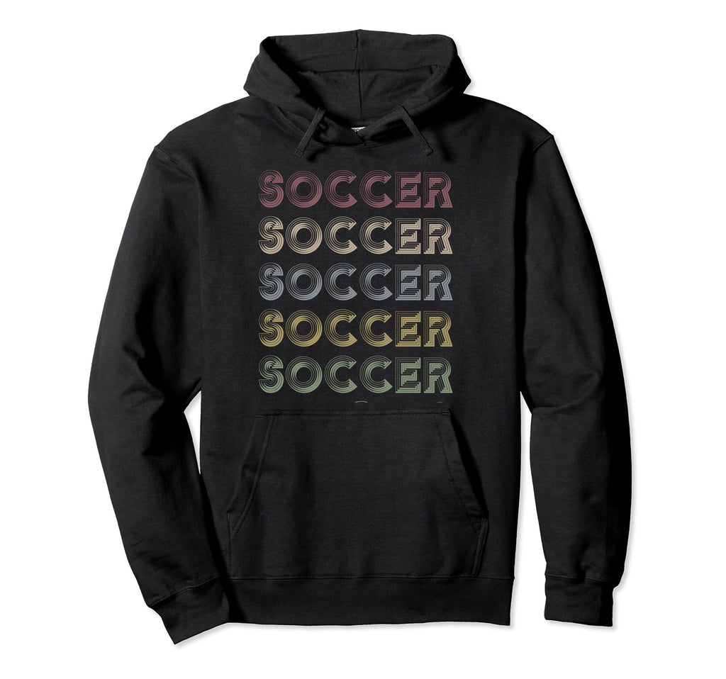 Soccer Repetitive Player Hoodie - Casual Everyday Wear Men Women - T-Shirt, Sweatshirt, Hoodie