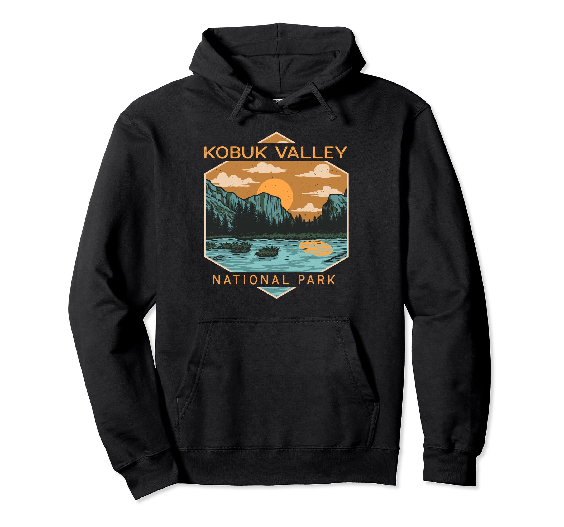 Kobuk Valley National Park Souvenir Hoodie - Unique Graphic for Adults - T-Shirt, Sweatshirt, Hoodie