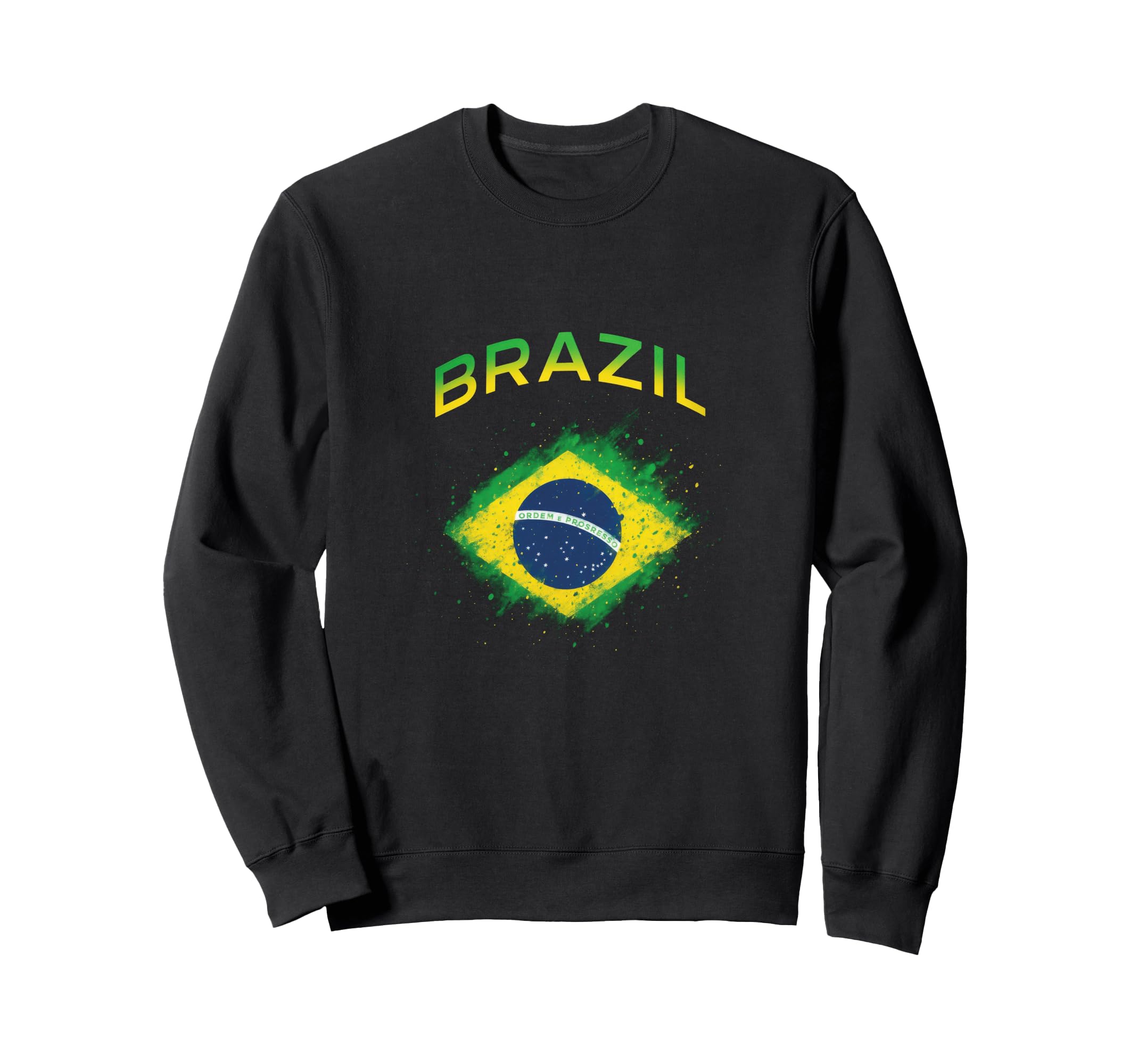 Brazil Flag Soccer Sweatshirt - Streetwear Style Men Women - T-Shirt, Sweatshirt, Hoodie