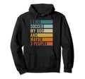 I Like Soccer My Dog And Maybe 3 People Hoodie - Novelty Apparel Men Women - T-Shirt, Sweatshirt, Hoodie