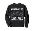 Soccer Ball Player Coach What Sweatshirt - Minimalist Print for Adults - T-Shirt, Sweatshirt, Hoodie