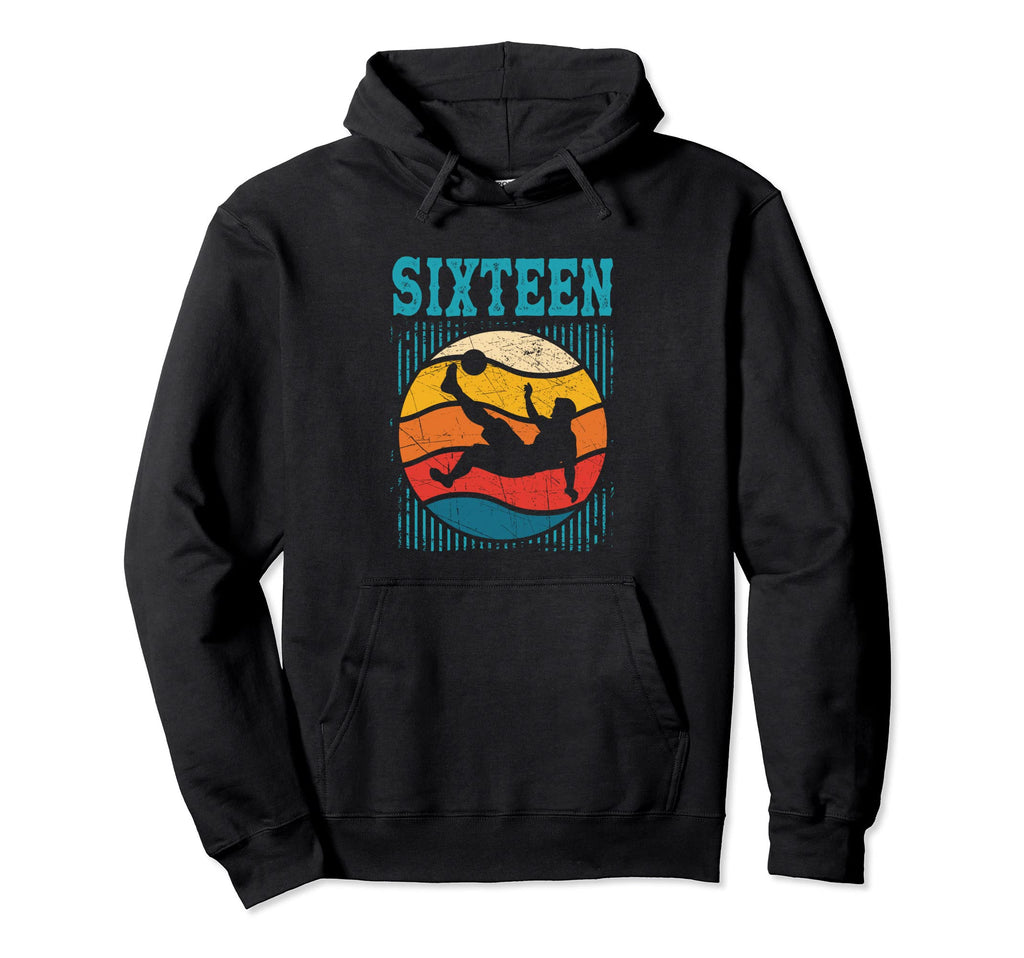 16Th Birthday Soccer 16 Years Old Hoodie - Graphic Print Men Women - T-Shirt, Sweatshirt, Hoodie