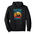 16Th Birthday Soccer 16 Years Old Hoodie - Aesthetic Graphic Unisex - T-Shirt, Sweatshirt, Hoodie