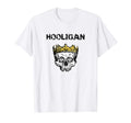 Hooligan Soccer King Distressed Light T-Shirt - Custom Art Print Men Women - T-Shirt, Sweatshirt, Hoodie