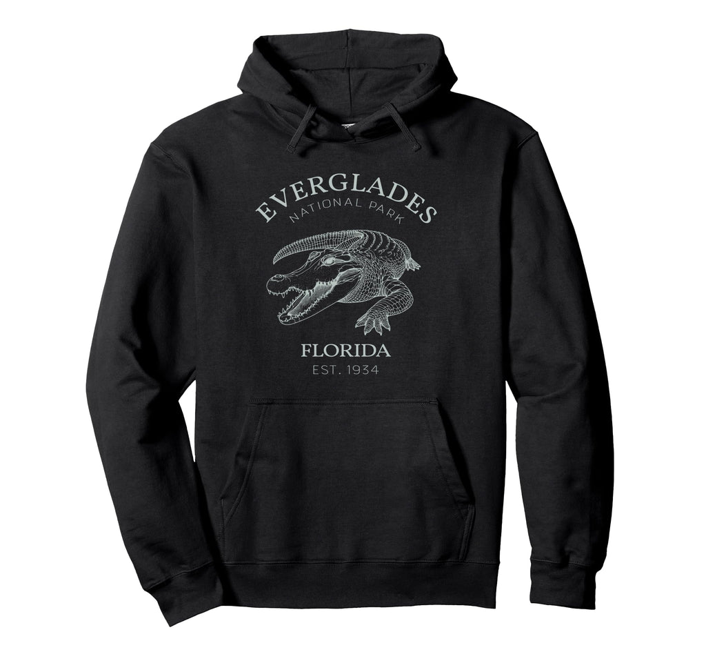 Everglades National Park Alligators Hoodie - Aesthetic Graphic Unisex - T-Shirt, Sweatshirt, Hoodie